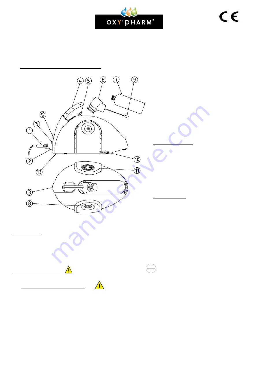 Oxypharm NOCOSPRAY User Manual Download Page 1