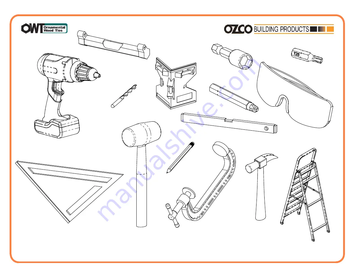 OZCO 847S-IW Assembly Instructions Manual Download Page 7