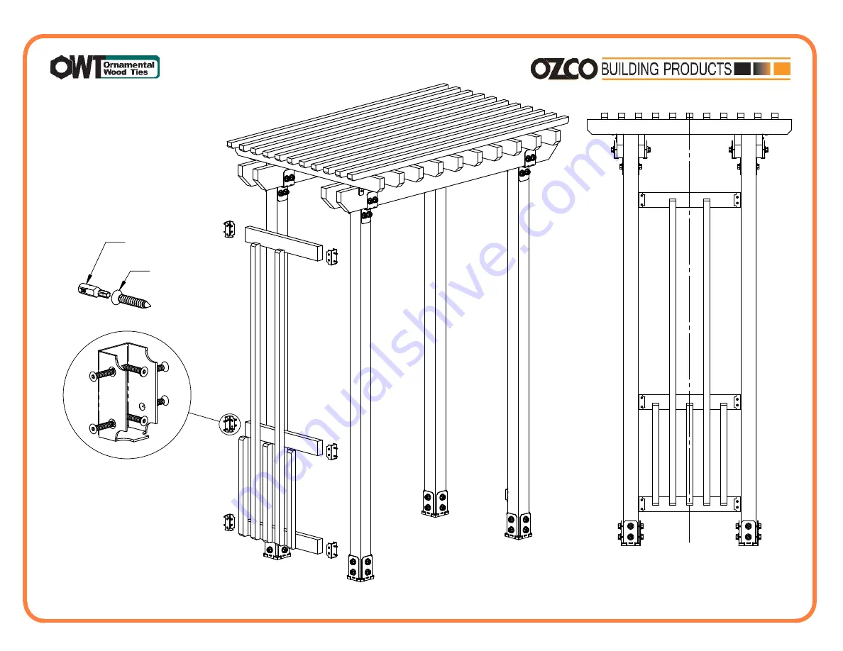 OZCO 847S-IW Assembly Instructions Manual Download Page 14