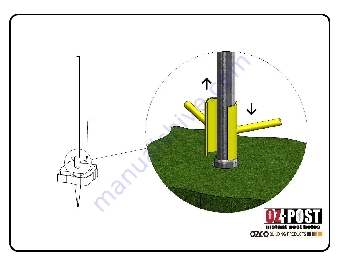 OZCO OZ-POST 30000 Installation Instructions Manual Download Page 6