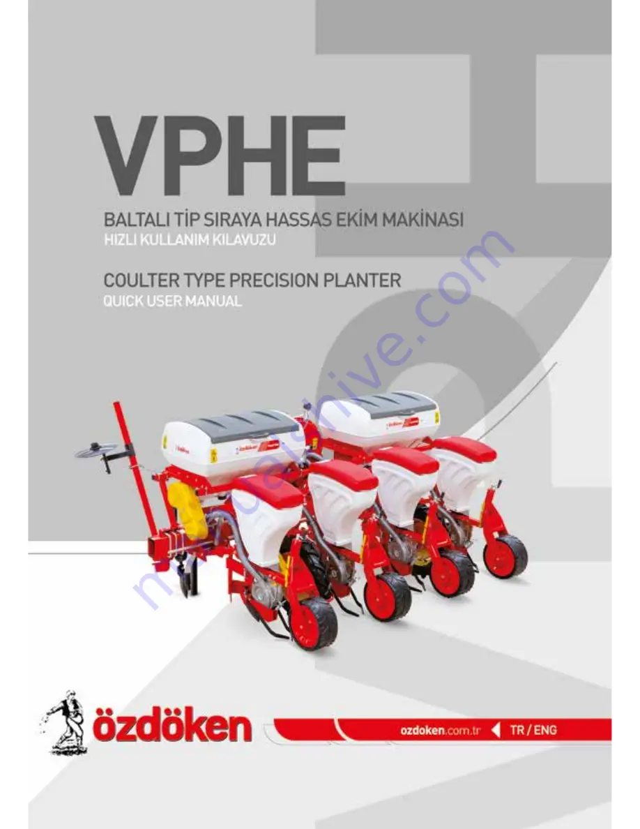 Ozdoken VPHE Quick User Manual Download Page 1