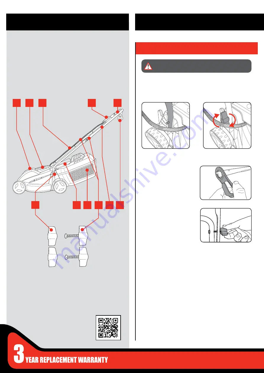 Ozito ELM-1230 Original Instructions Manual Download Page 2