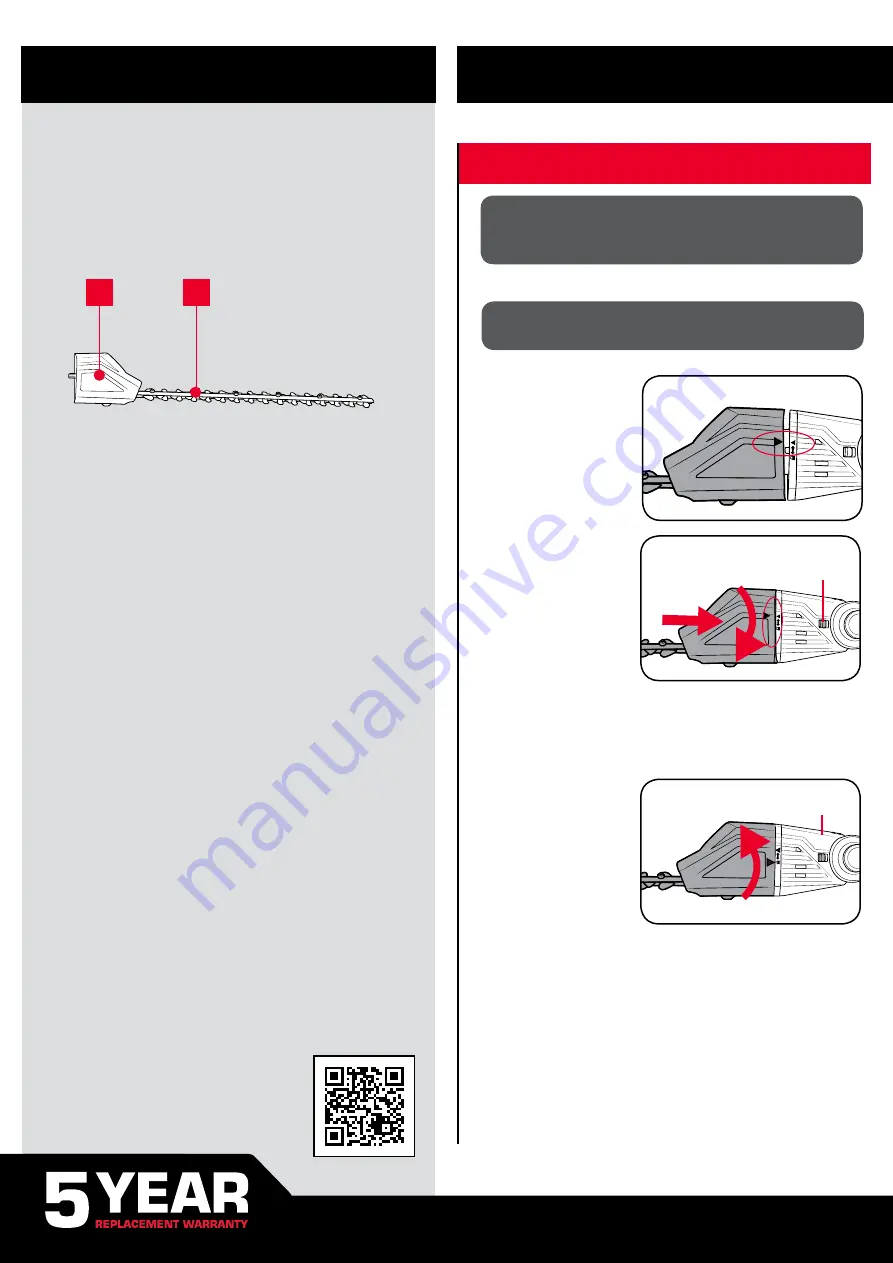 Ozito POWER X CHANGE PXCG-030C Скачать руководство пользователя страница 10