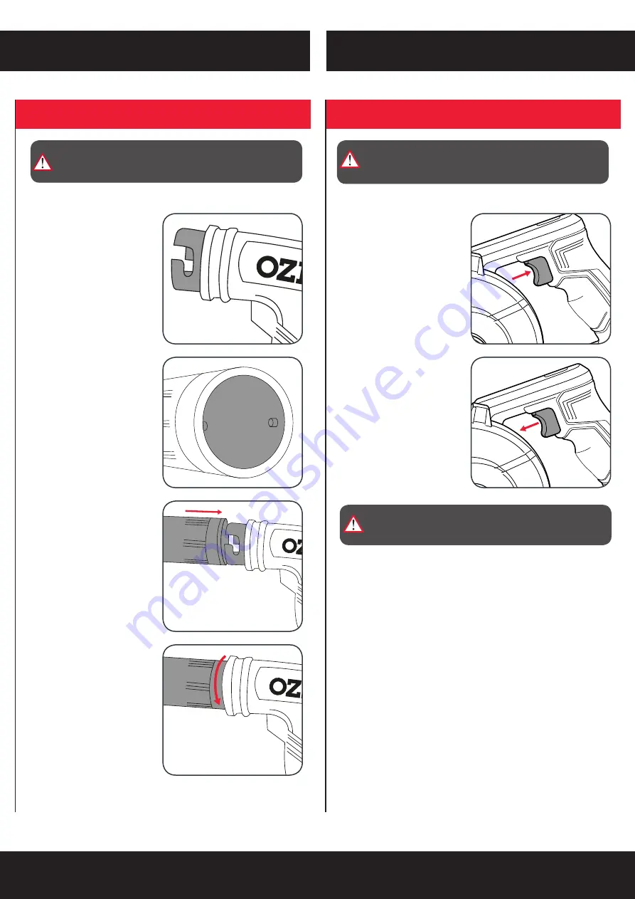 Ozito PX2DB-215 Instruction Manual Download Page 4