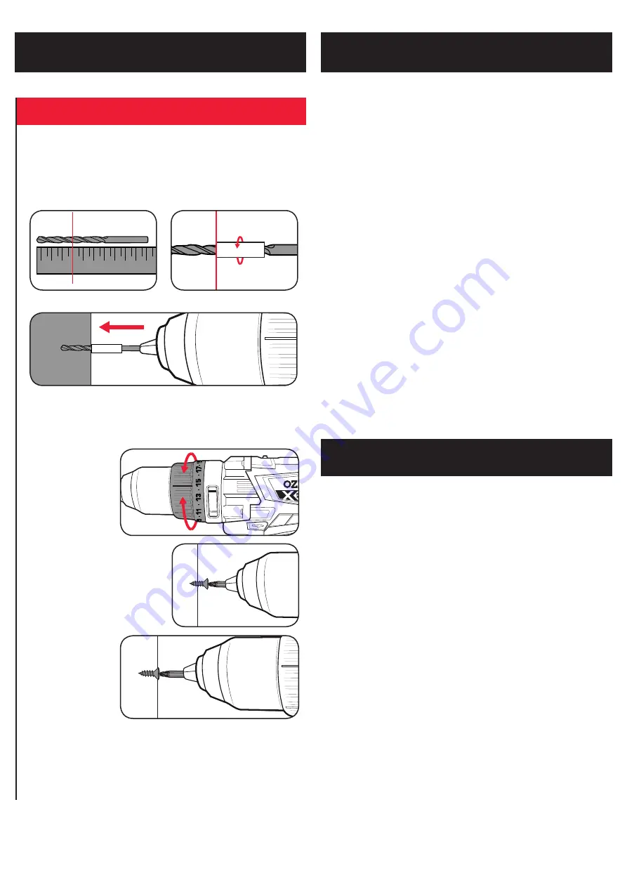 Ozito PXBHK-120 Instruction Manual Download Page 6