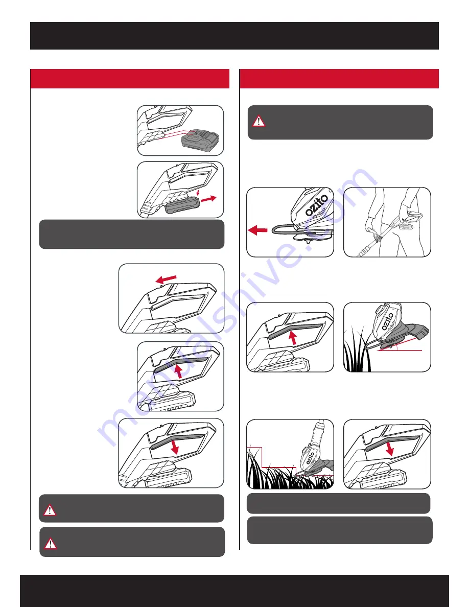 Ozito PXCLMLTC-418U Original Instructions Manual Download Page 13