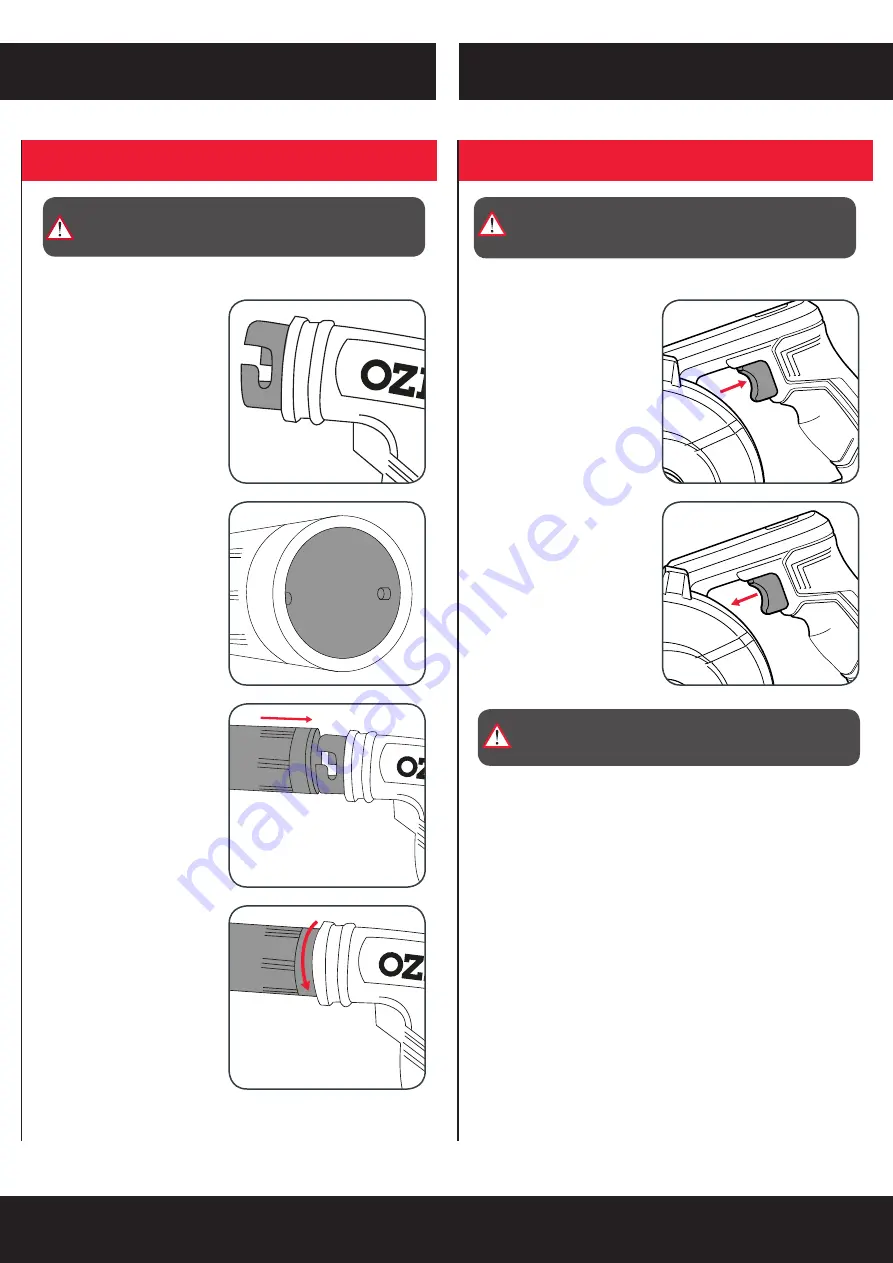 Ozito PXWBS-200U Original Instructions Manual Download Page 4