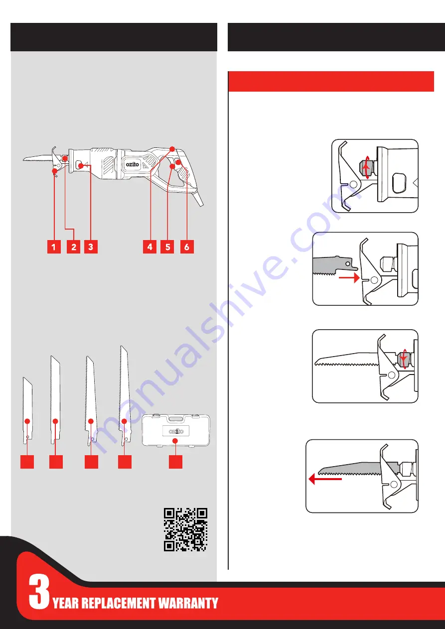 Ozito RSW-5200U Скачать руководство пользователя страница 2