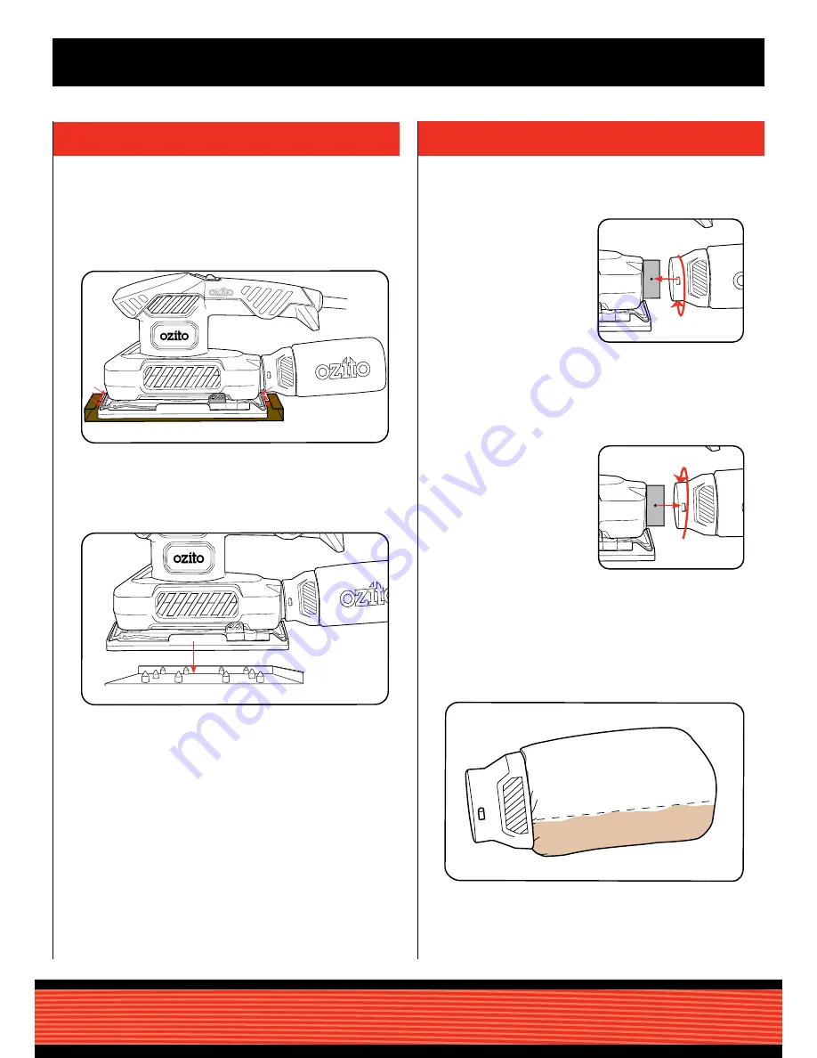 Ozito THIRD SHEET SANDER Скачать руководство пользователя страница 3