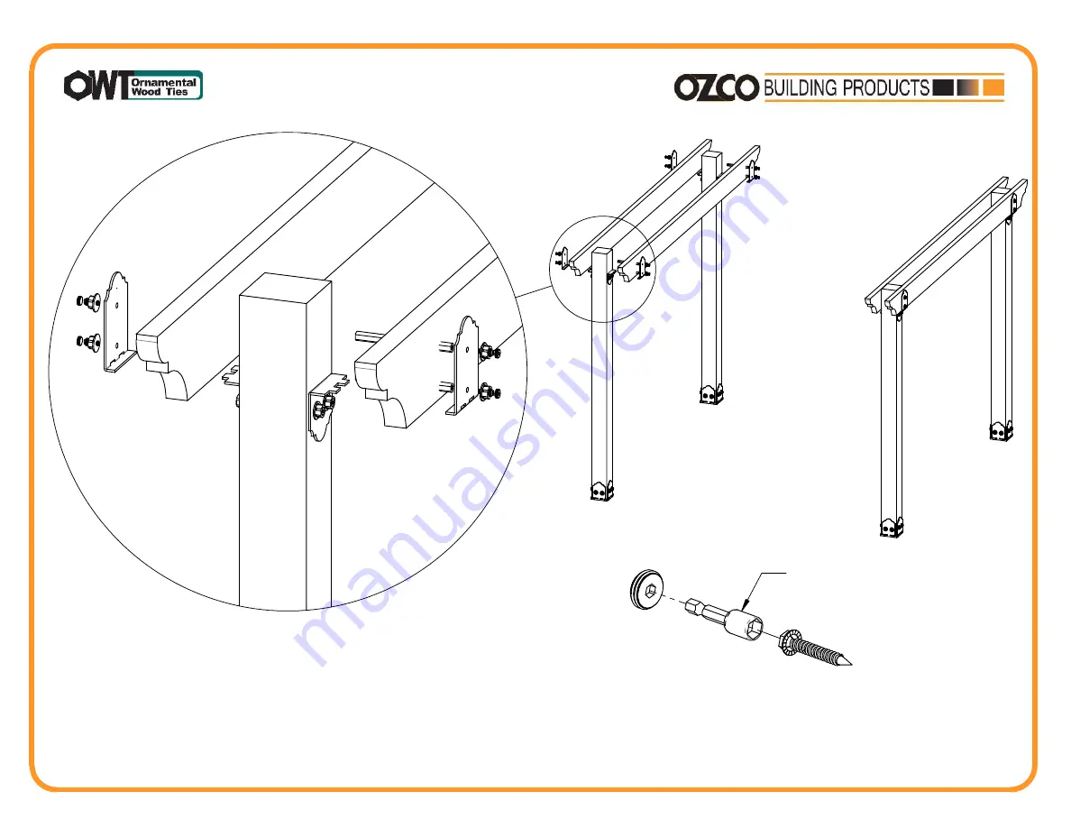 OZKO 320 Pergola Скачать руководство пользователя страница 12