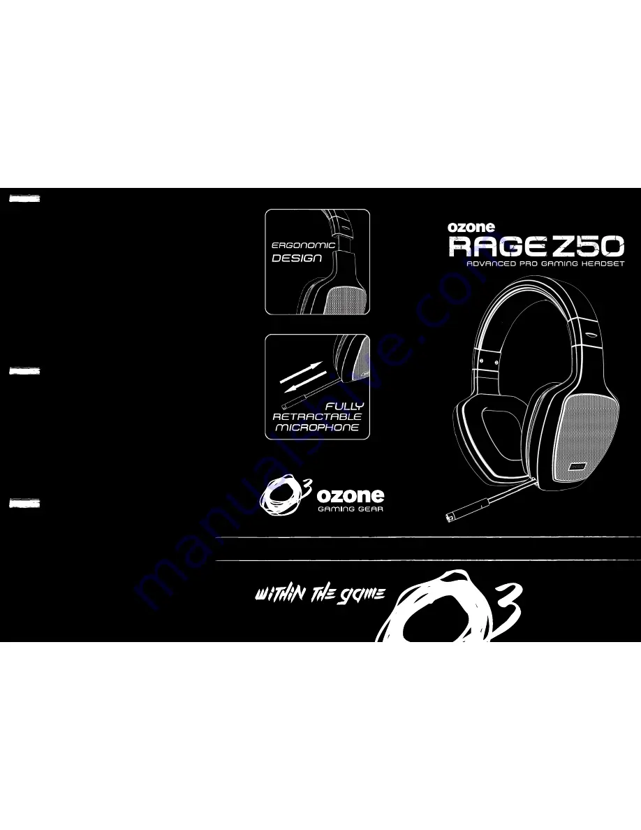 Ozone Gaming Rage Z50 Quick Manual Download Page 1