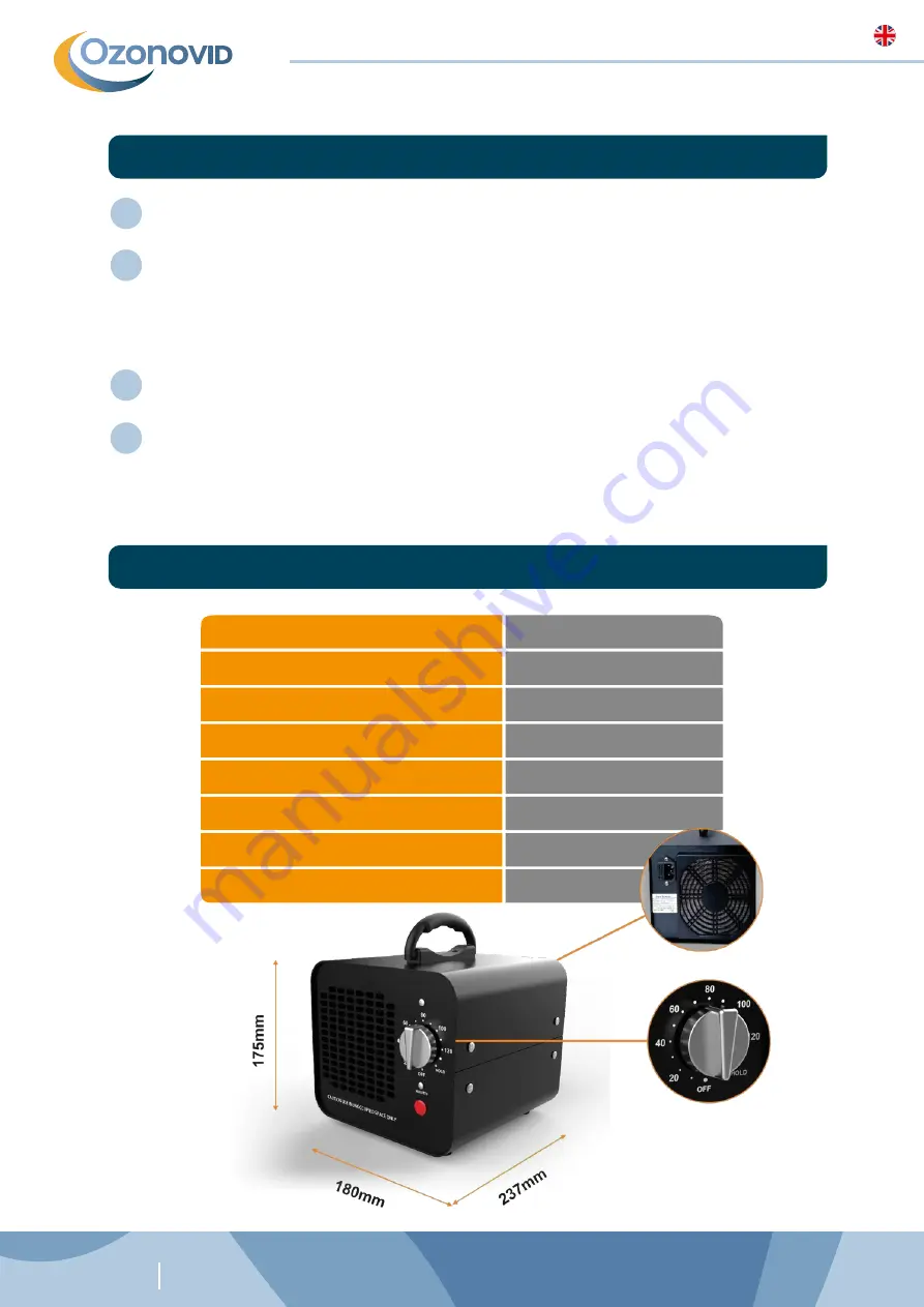 Ozonovid HM-10.000-LS User Manual Download Page 11