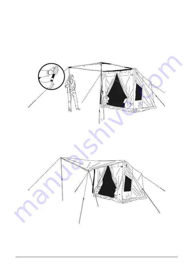 OZTENT ORX05ACLRA Owner'S Manual Download Page 13