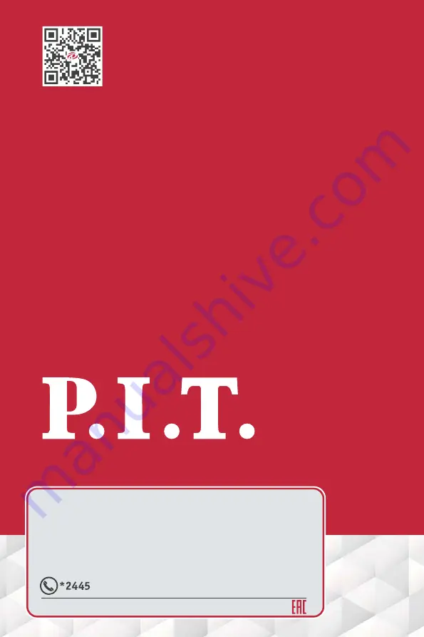 P.I.T. PDS20H-125A Operation Manual Download Page 28