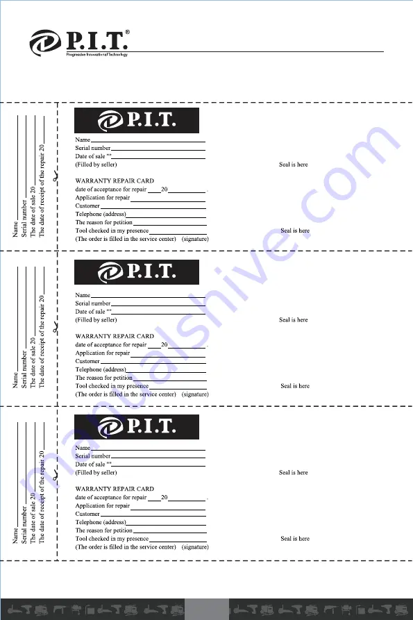 P.I.T. PHP120-C User Manual Download Page 22