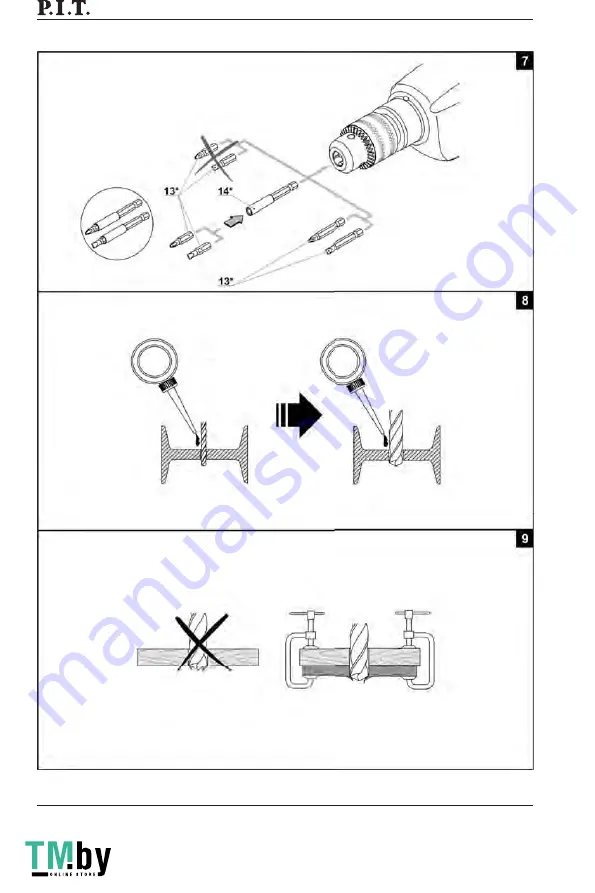 P.I.T. PSB16-C Operation Manual Download Page 4