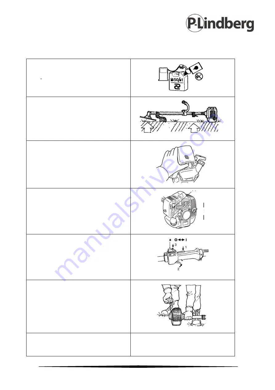 P.Lindberg 43cc Скачать руководство пользователя страница 19