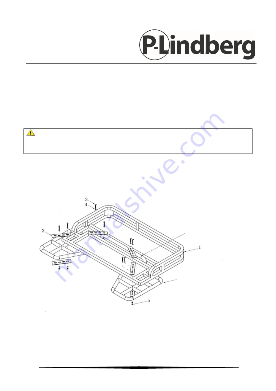 P.Lindberg 90 57 833 Original Manual Download Page 6