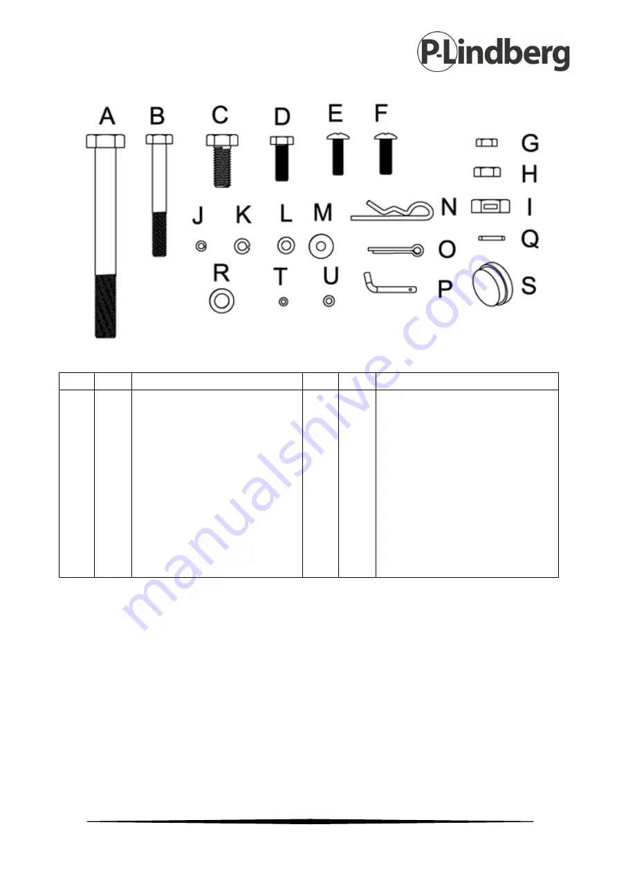 P.Lindberg 9032387 Original Manual Download Page 45