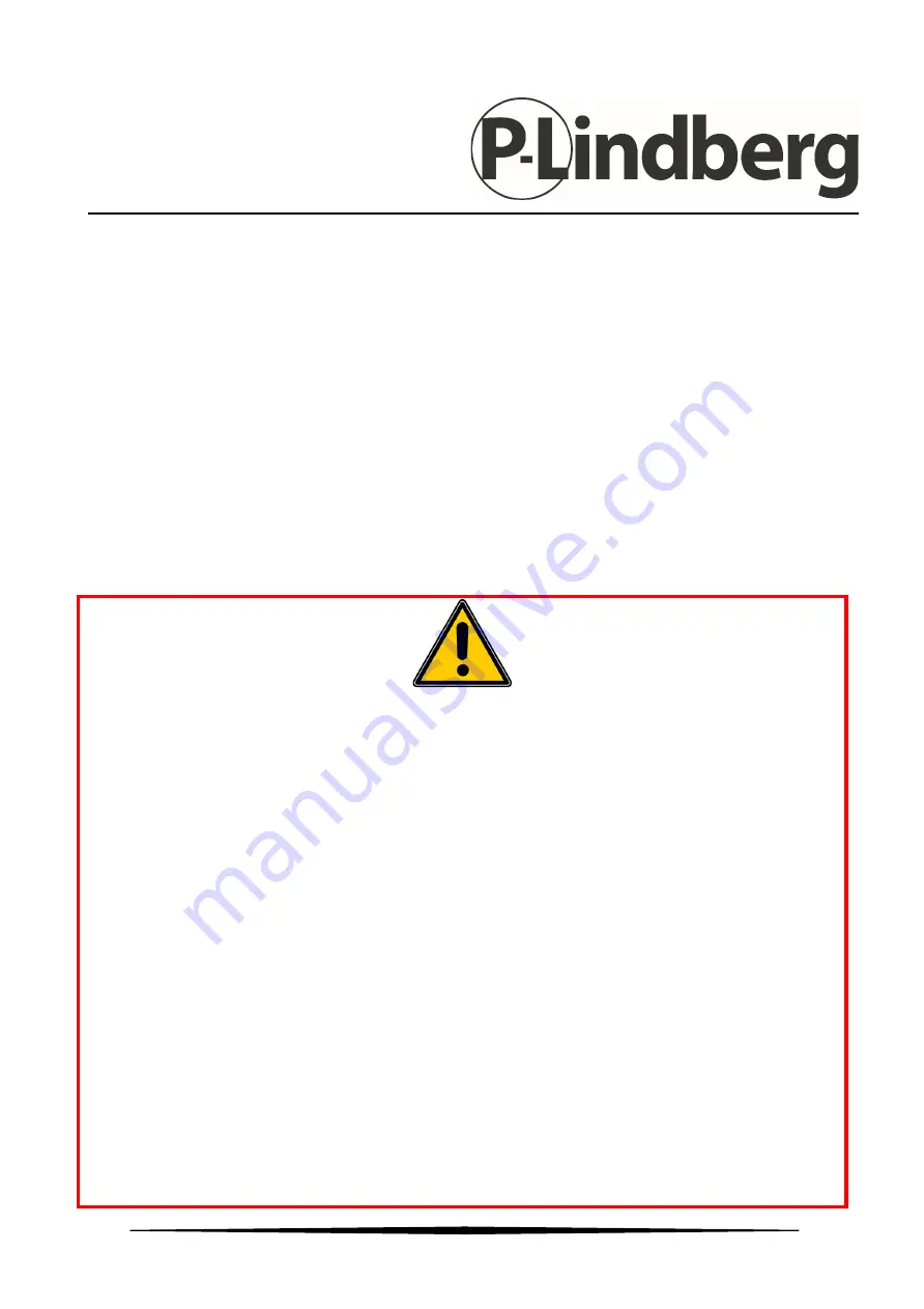 P.Lindberg AGFK-180 Original Manual Download Page 63