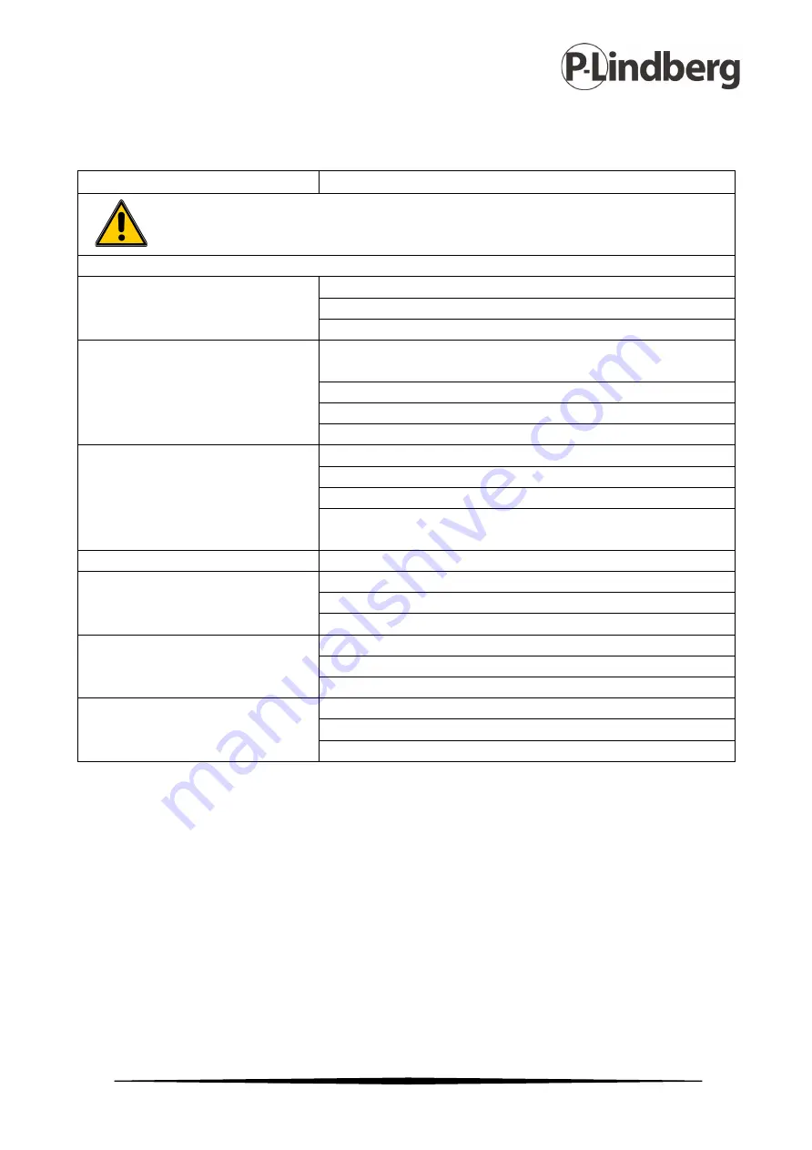 P.Lindberg EF-105 Original Manual Download Page 24