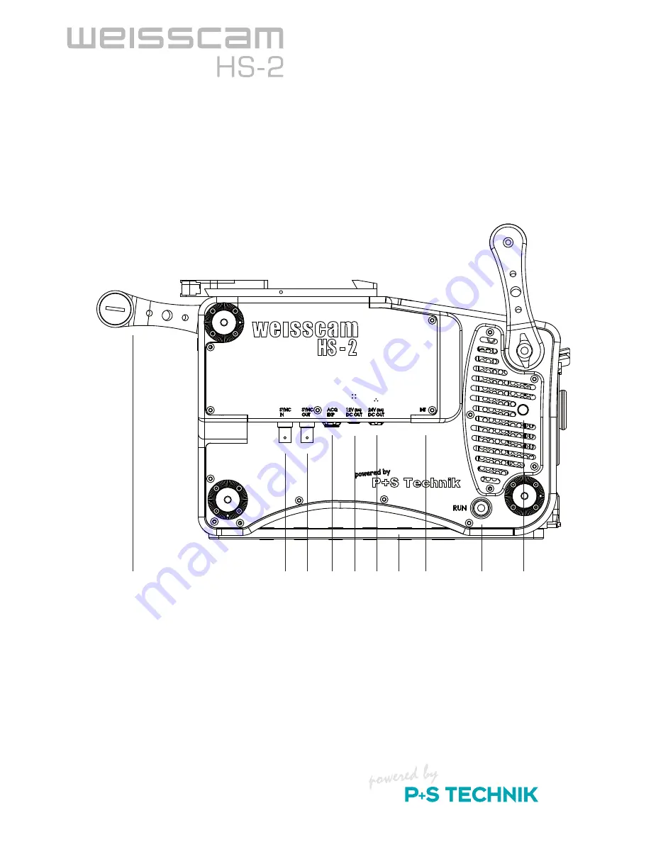 P+S Technik WEISSCAM HS-2 User Manual Download Page 8