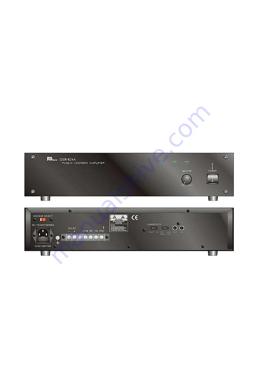 PA Tech QSB-612A User Manual Download Page 1