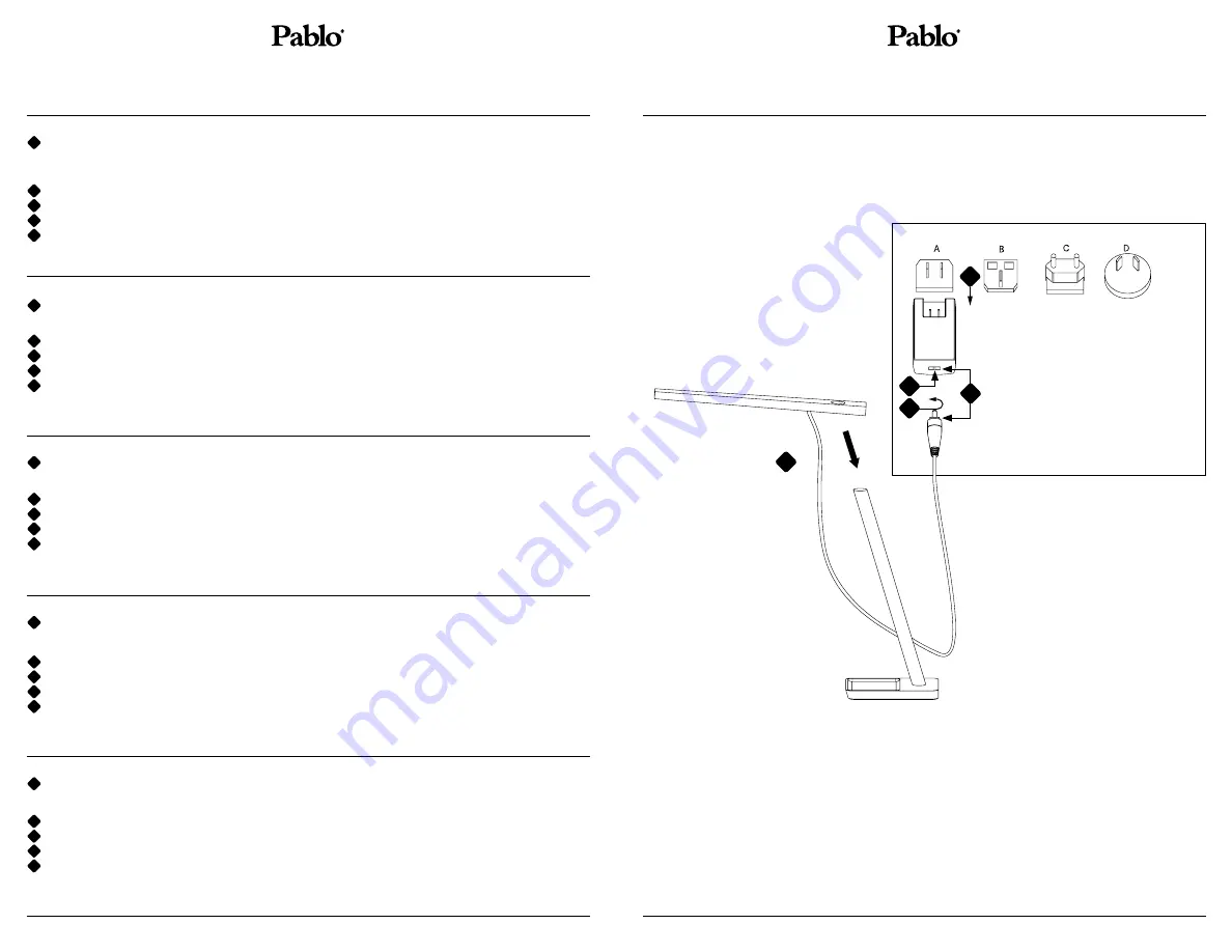 Pablo CLAMP Assembly/Installation Instructions Download Page 16