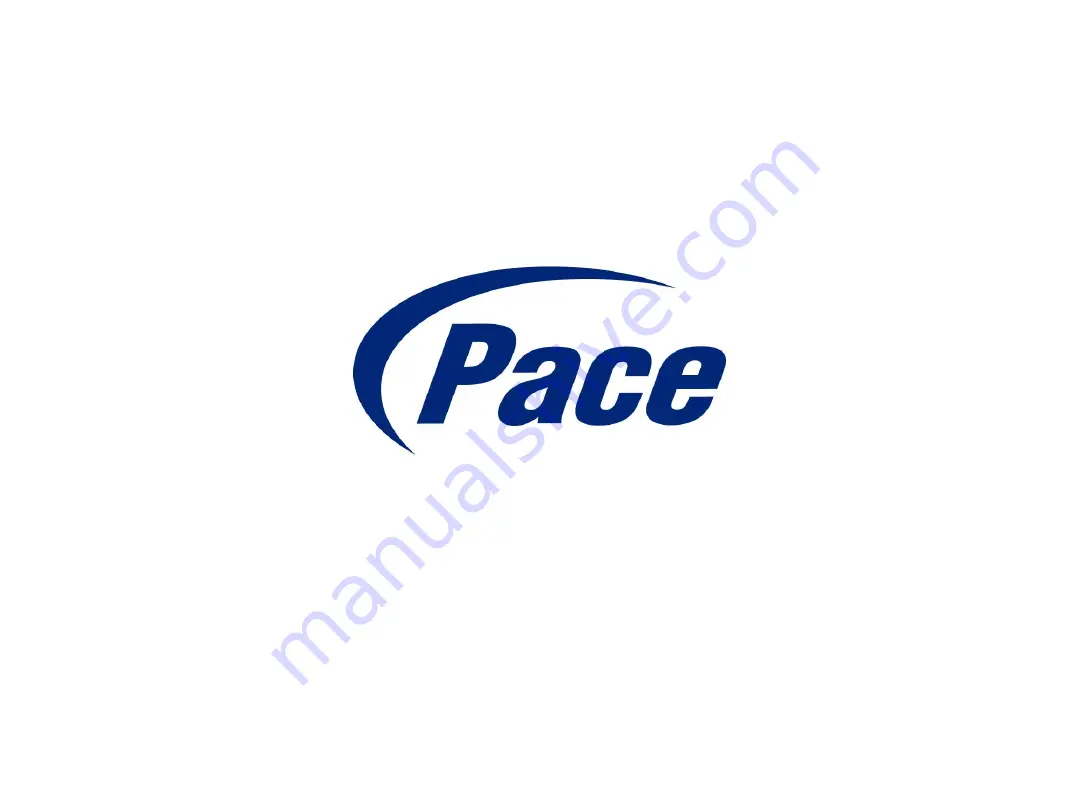 Pace DC60Xu User Manual Download Page 1