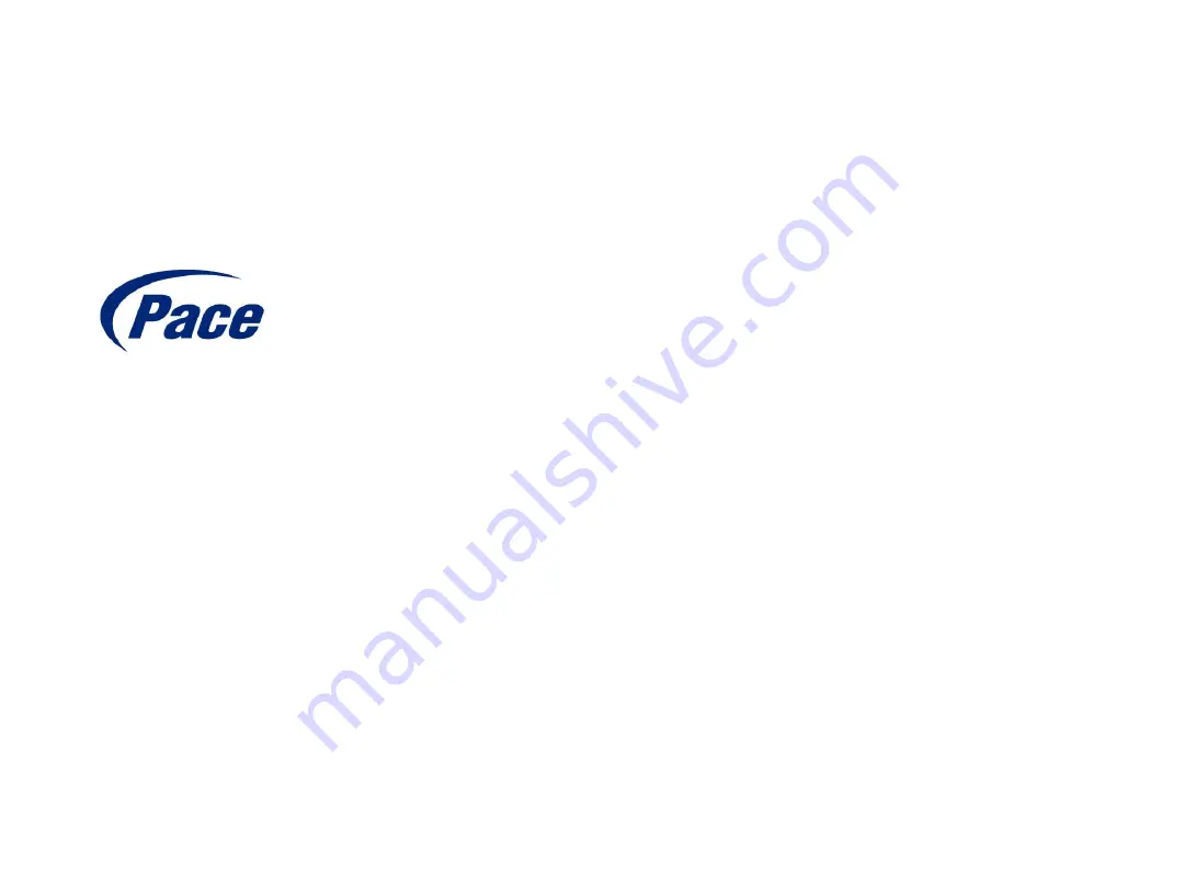 Pace DC60Xu User Manual Download Page 7