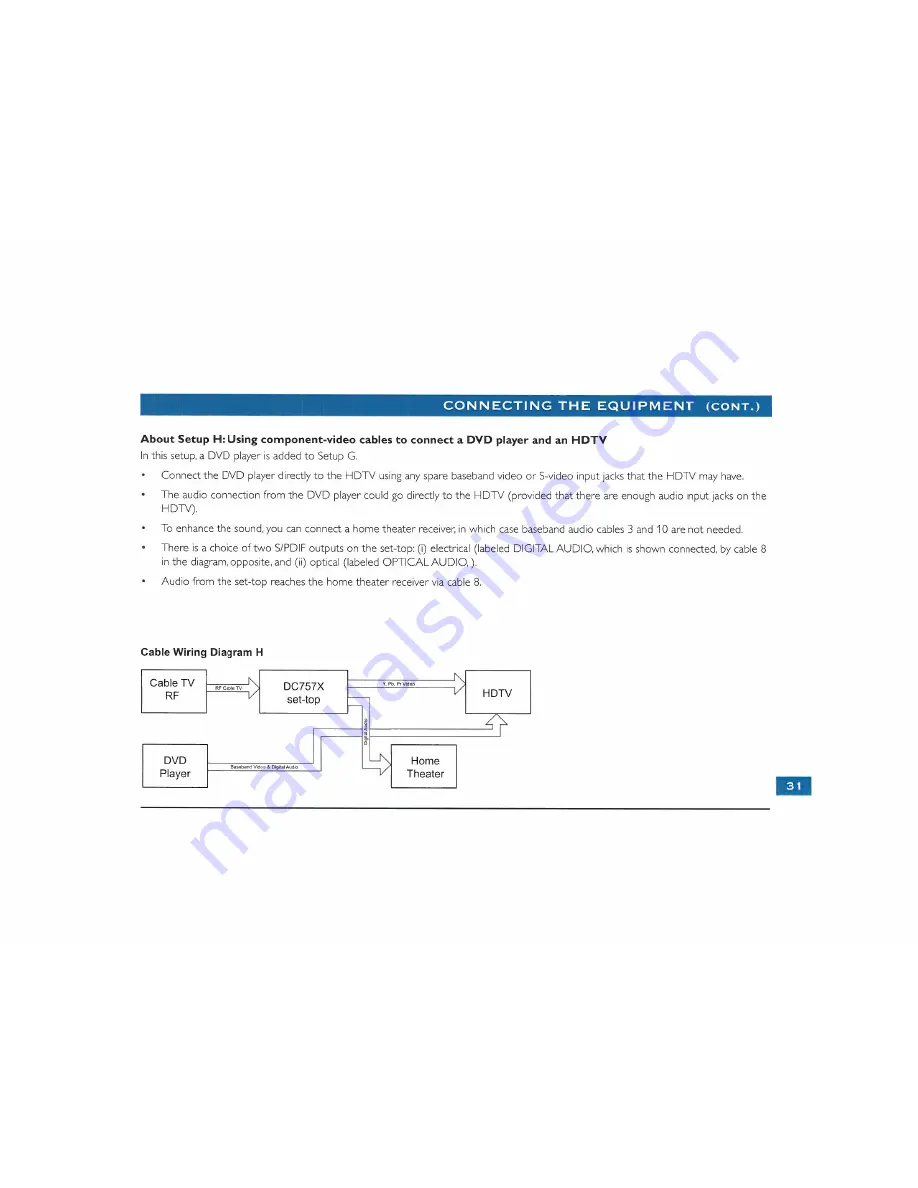 Pace DC757X Customer Service And Installation Manual Download Page 33