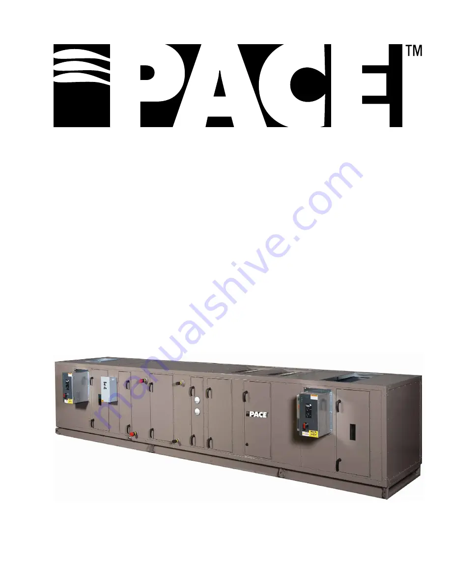 Pace PAI Installation And Assembly Manual Download Page 1