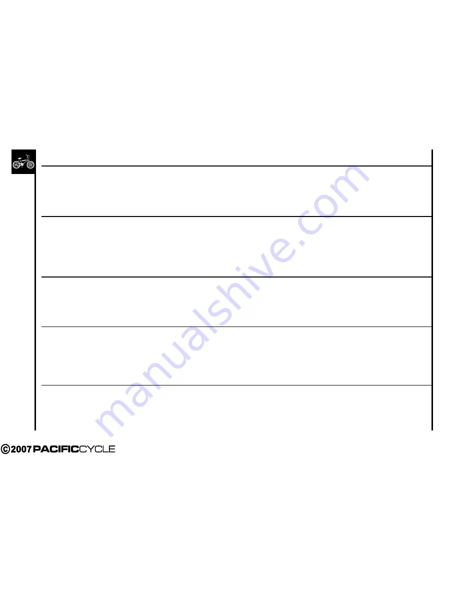 PACIFIC CYCLE Part Instruction Manual Download Page 102