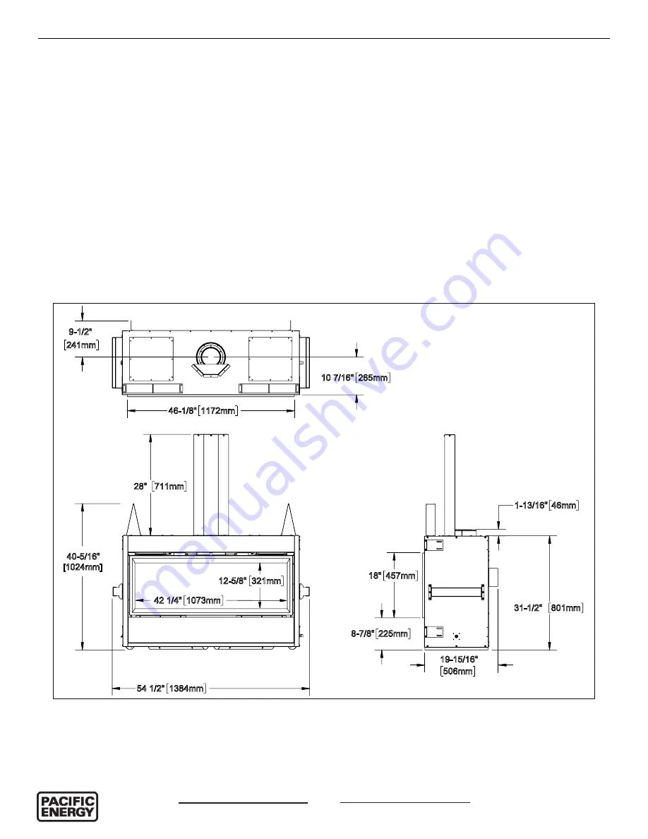 Pacific energy ESPRIT L44 Installation Manual Download Page 18