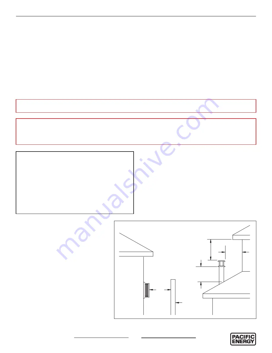 Pacific energy ESPRIT L44 Installation Manual Download Page 27