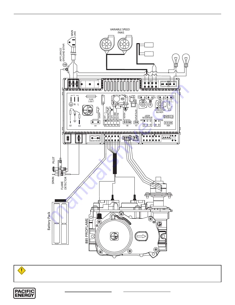 Pacific energy ESPRIT L44 Installation Manual Download Page 54