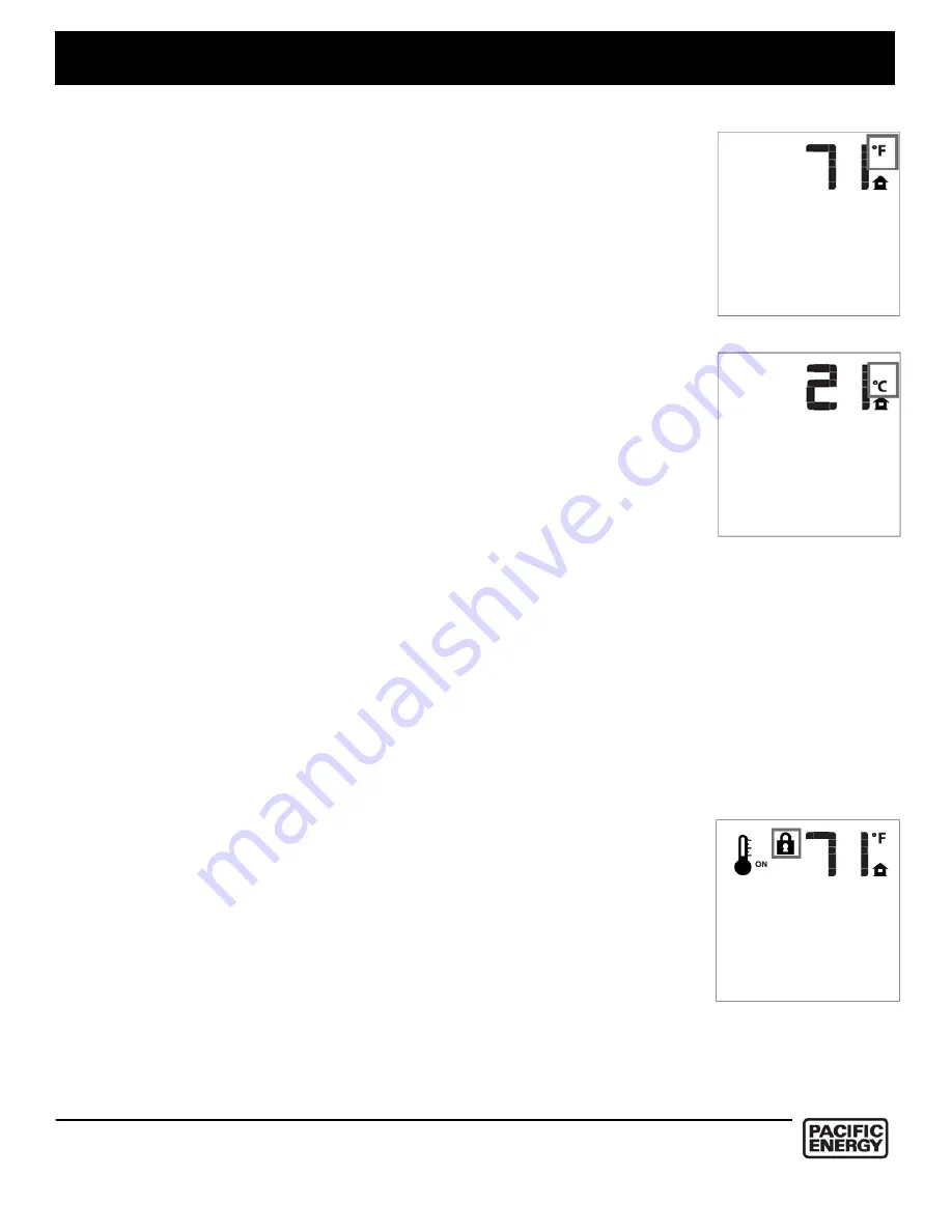 Pacific energy ESTEEM Installation And Operating Instructions Manual Download Page 9