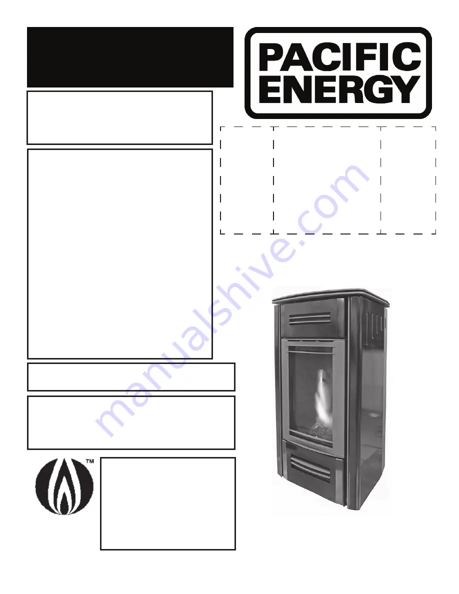 Pacific energy MIRAGE 18 Скачать руководство пользователя страница 1