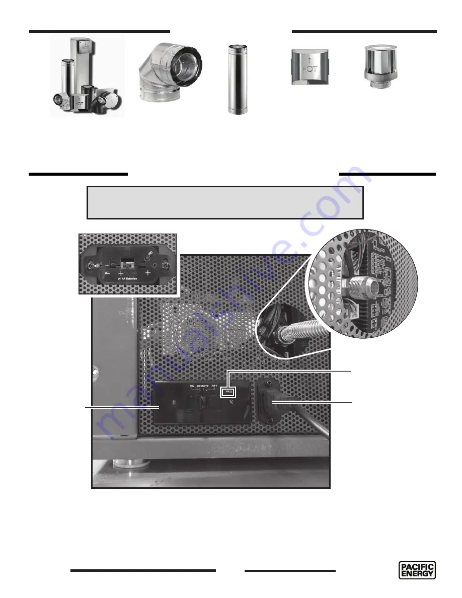 Pacific energy MIRAGE 18 Installation And Operating Instructions Manual Download Page 21