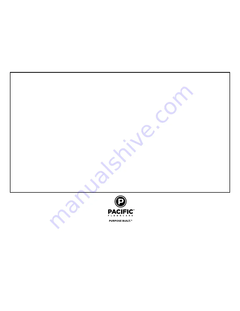 Pacific Floorcare S-SERIES Parts & Operating Manual Download Page 76