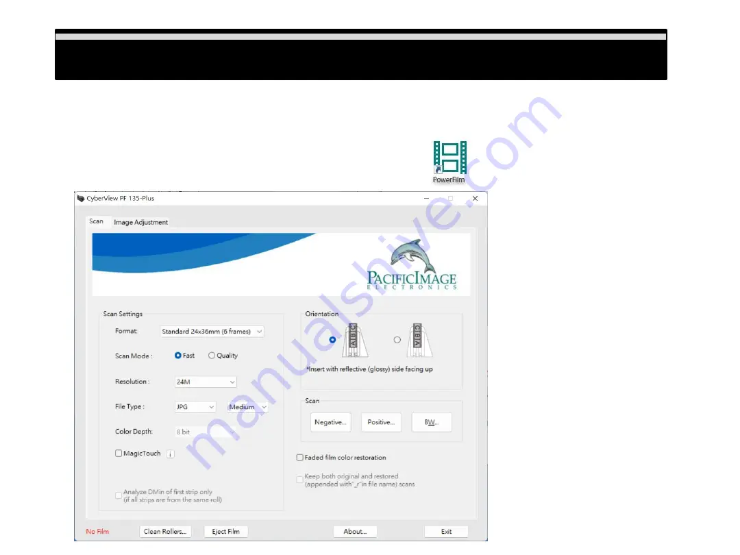 Pacific Image Electronics CyberView PF 135+ User Manual Download Page 11