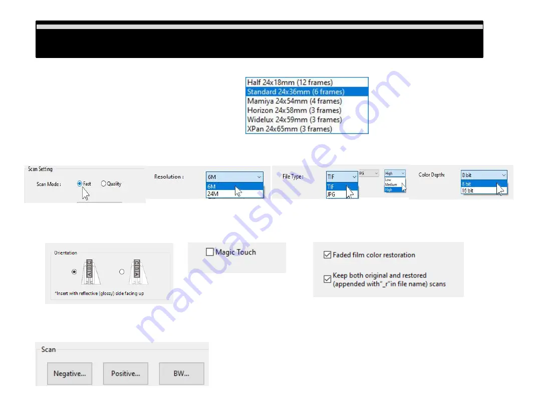 Pacific Image Electronics CyberView PF 135+ User Manual Download Page 12