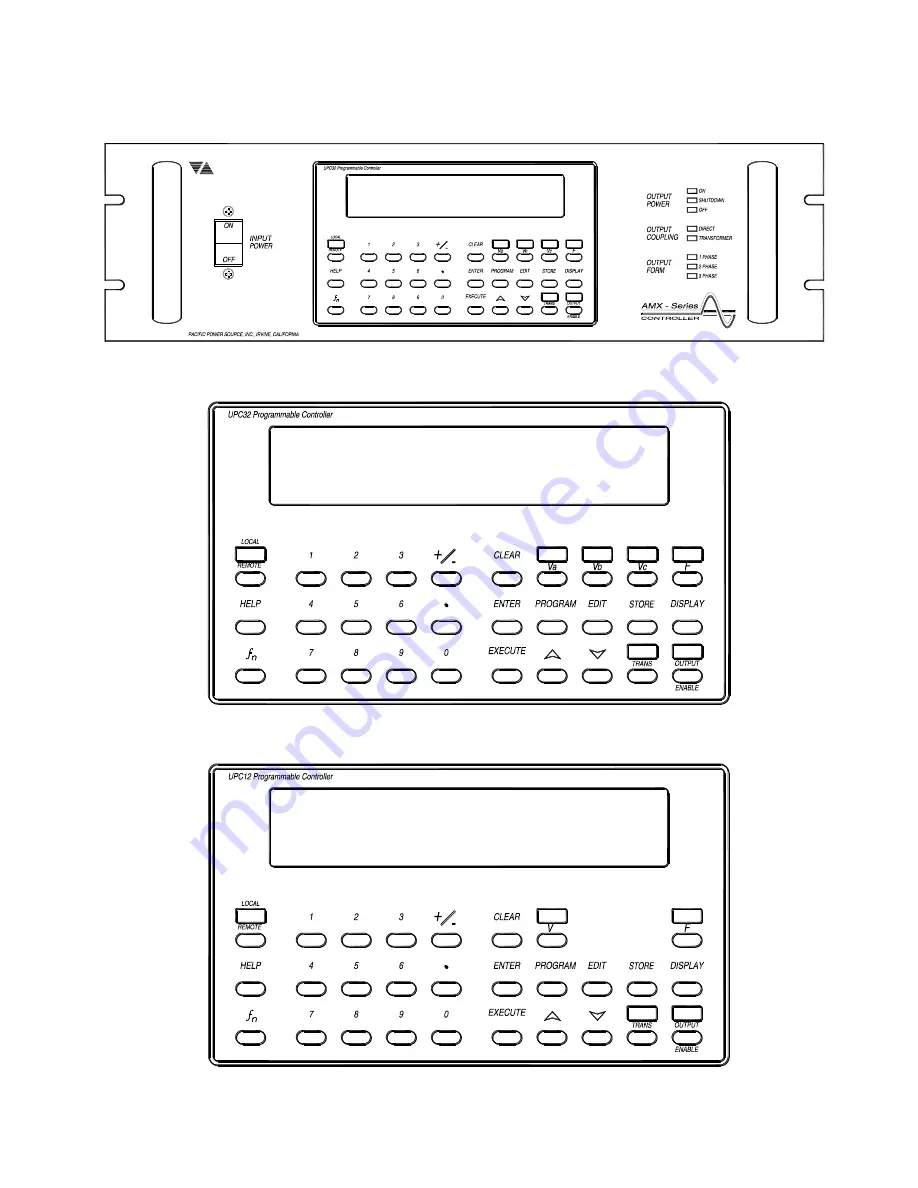 Pacific Power Source UPC-32 Operation Manual Download Page 15