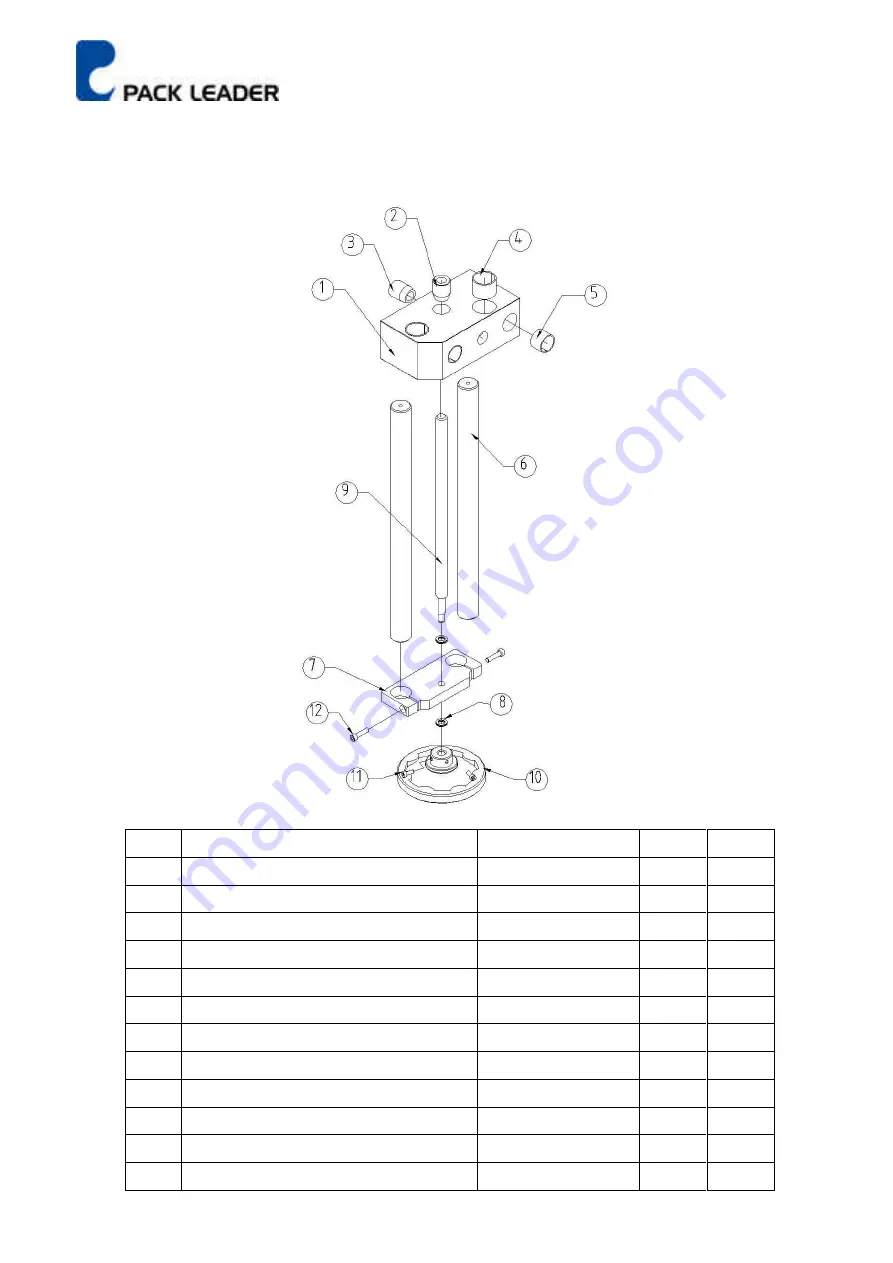 Pack Leader PL-622 Operational Manual Download Page 54