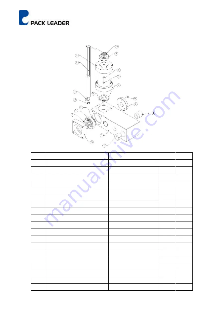 Pack Leader PL-622 Operational Manual Download Page 60