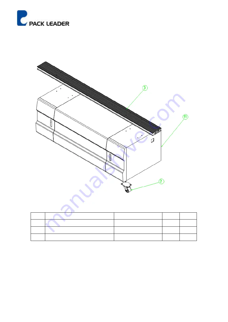 Pack Leader PRO-515 Operational Manual Download Page 76