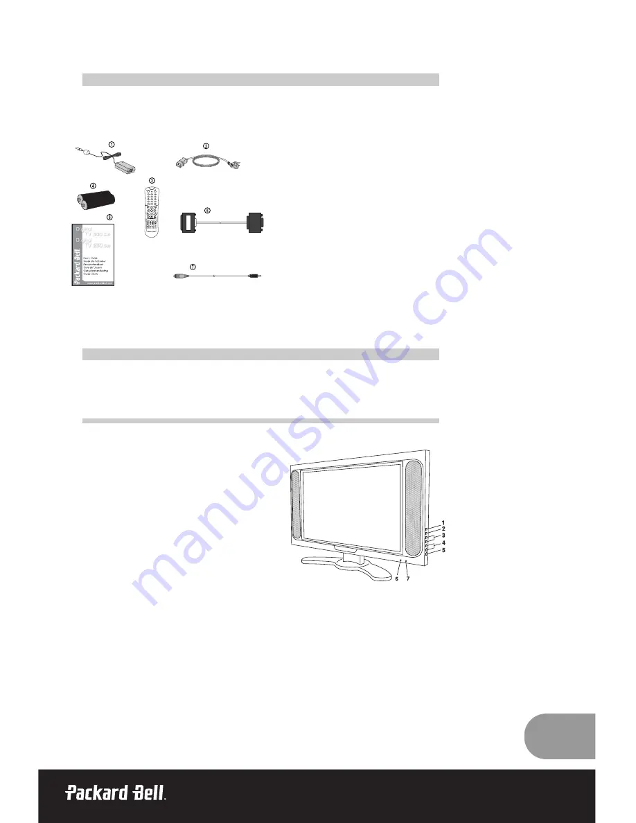 Packard Bell DIGITAL TV  170 / 230 / 300 SW Owner'S Manual Download Page 135