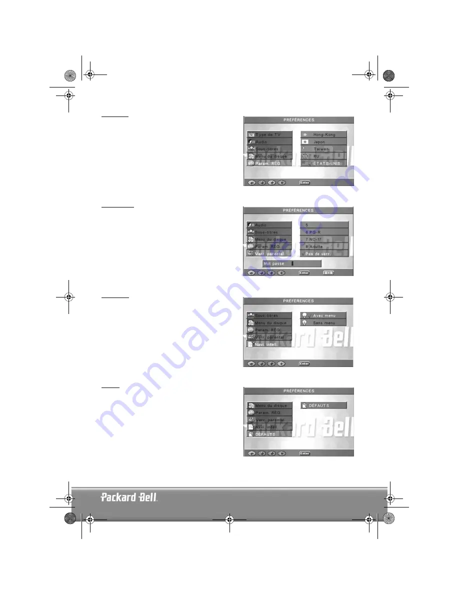 Packard Bell DIVX 300 User Manual Download Page 47