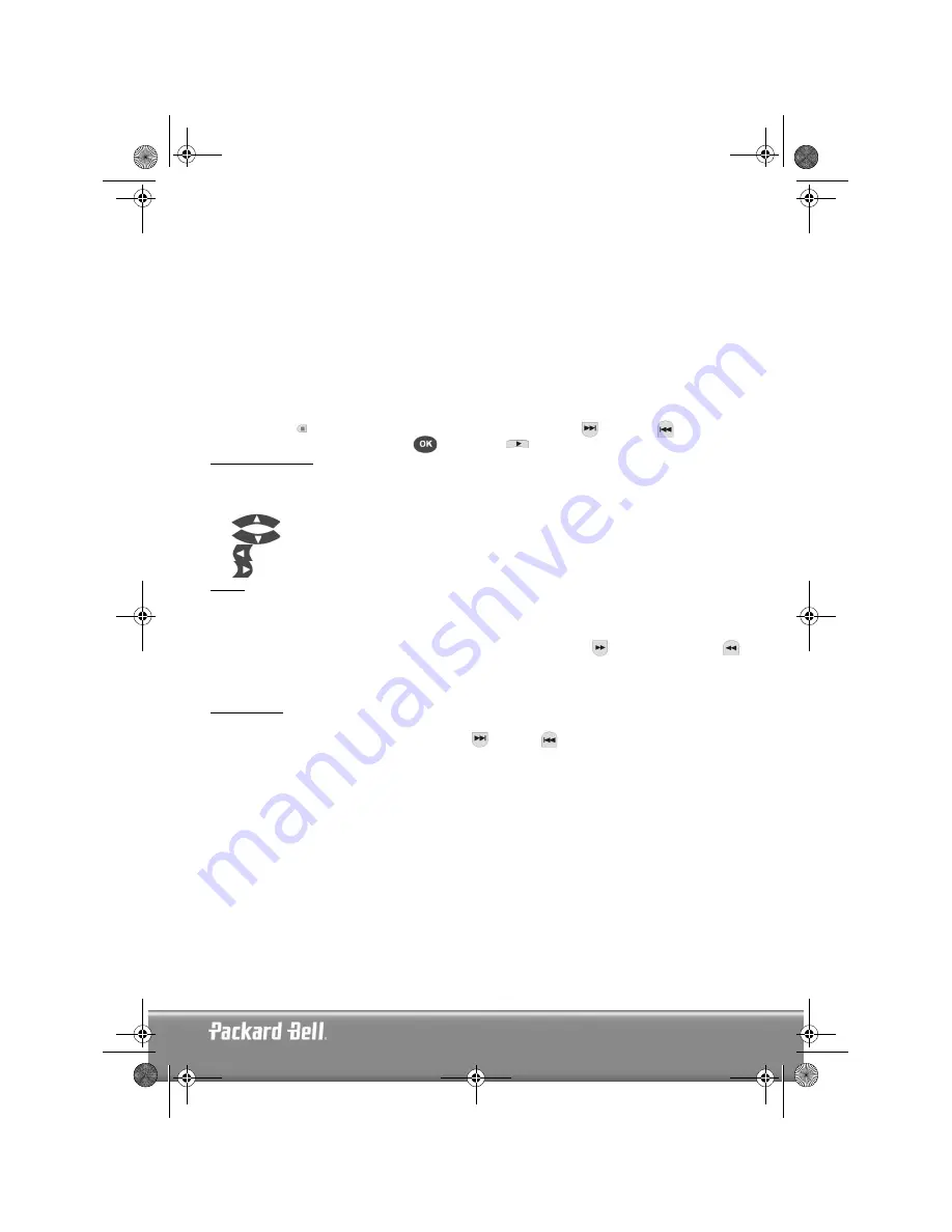 Packard Bell DIVX 300 User Manual Download Page 153