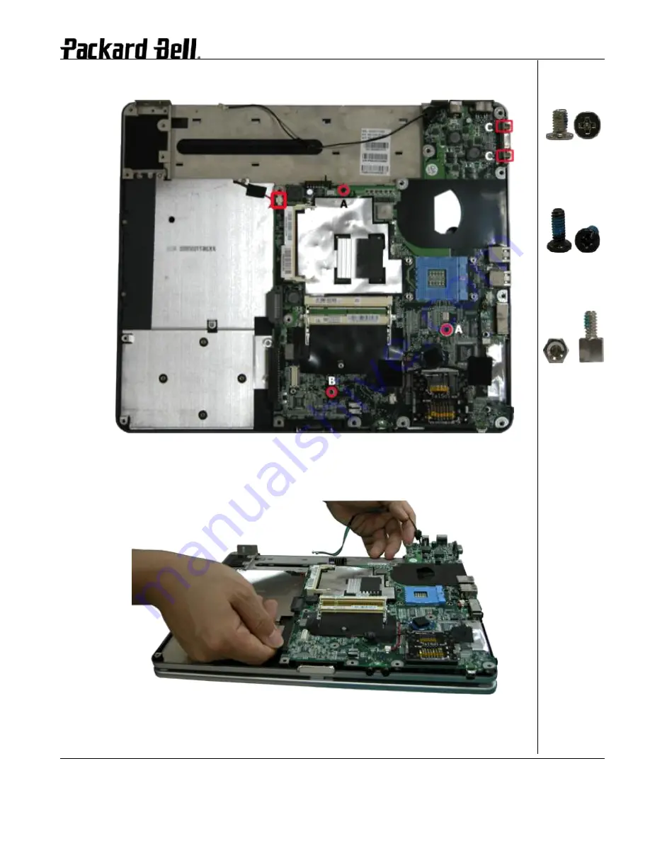 Packard Bell EasyNote E Series Disassembly Manual Download Page 18